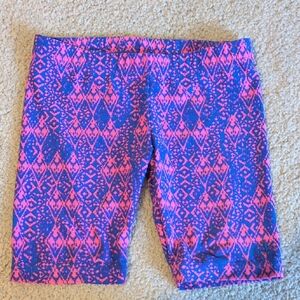 Coolibar Pink and Blue Patterned Apparel